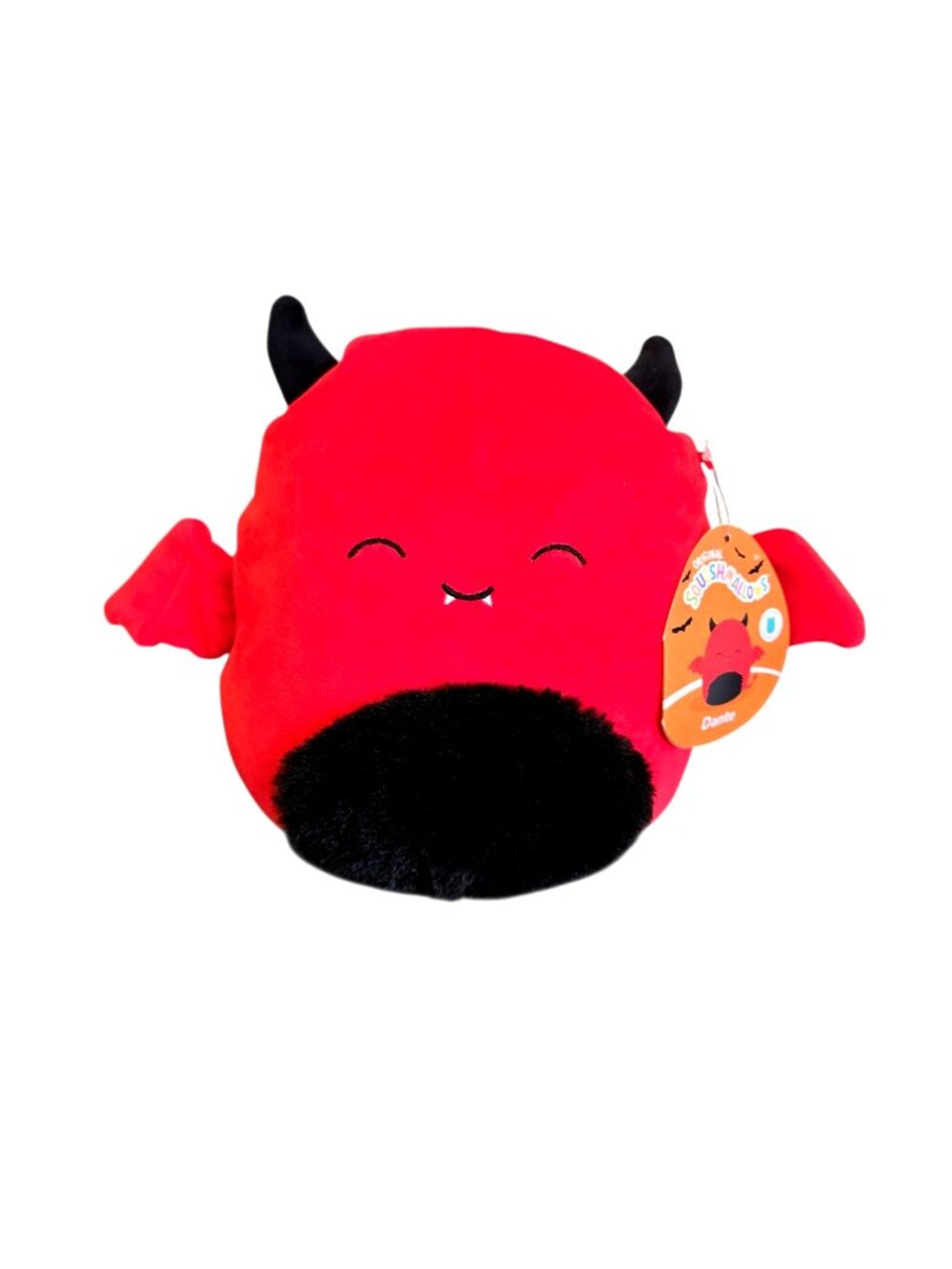 Squishmallows Dante Red Devil Bat Halloween Plush Stuffed Animal 8"
